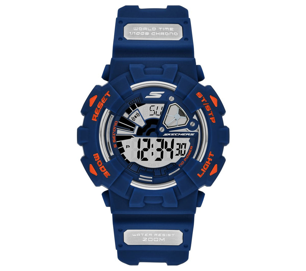 Skechers Skechers Digital Blue Watch Men