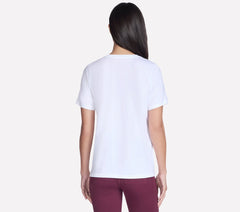 Skechers Skechers Floral Diamond Short Sleeve Tee Women