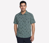 Skechers Skechers The GO WALK Air Printed Short Sleeve Shirt Men