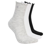 Skechers Skechers 3 Pack Women's Ankle Lettuce Socks Women