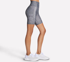 Skechers Skechers GO FLEX Printed High Waisted 8 Inch Bike Short Women