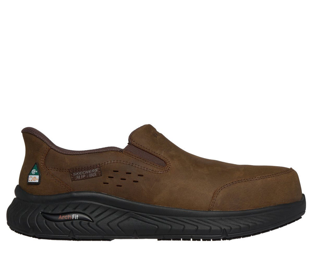 Skechers Skechers Slip-ins Work Slip-Resistant: Arch Fit Crosser Men