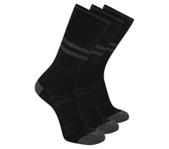 Skechers Skechers 3 Pack Men's Reflective Performance Crew Socks Men