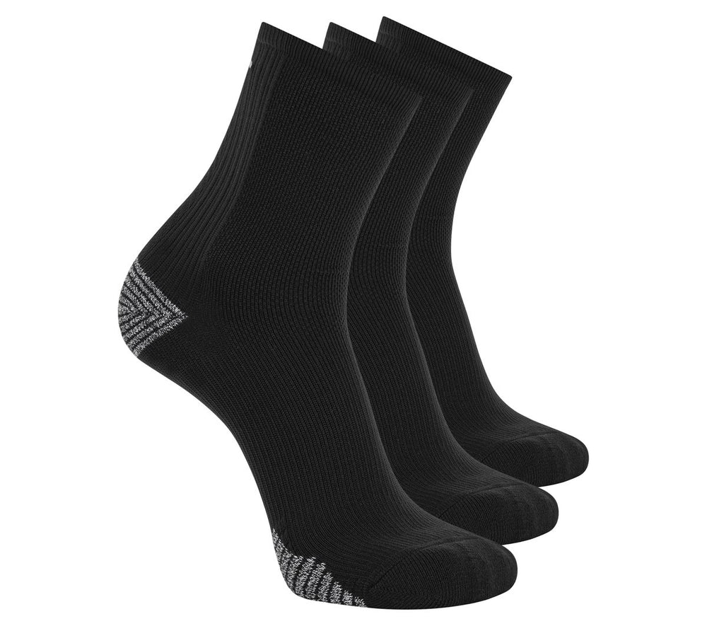Skechers Skechers 3 Pack Men's Performance Running High Quarter Socks Men