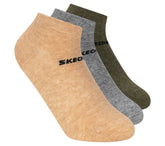 Skechers Skechers 3 Pack Boys' Low Cut Cotton Socks Kids