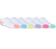 Skechers Skechers 6 Pack Low Cut Walking Socks Kids