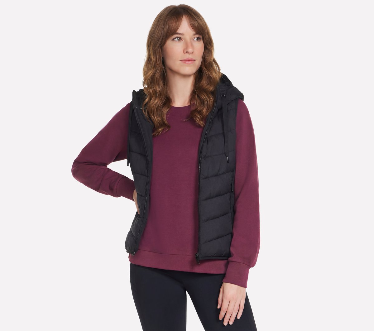 Skechers Skechers Performance Elite Cozy Fit Hooded Vest Women