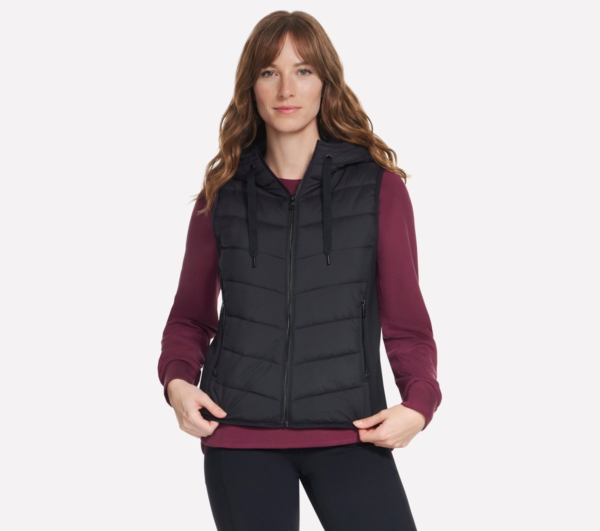 Skechers Skechers Performance Elite Cozy Fit Hooded Vest Women