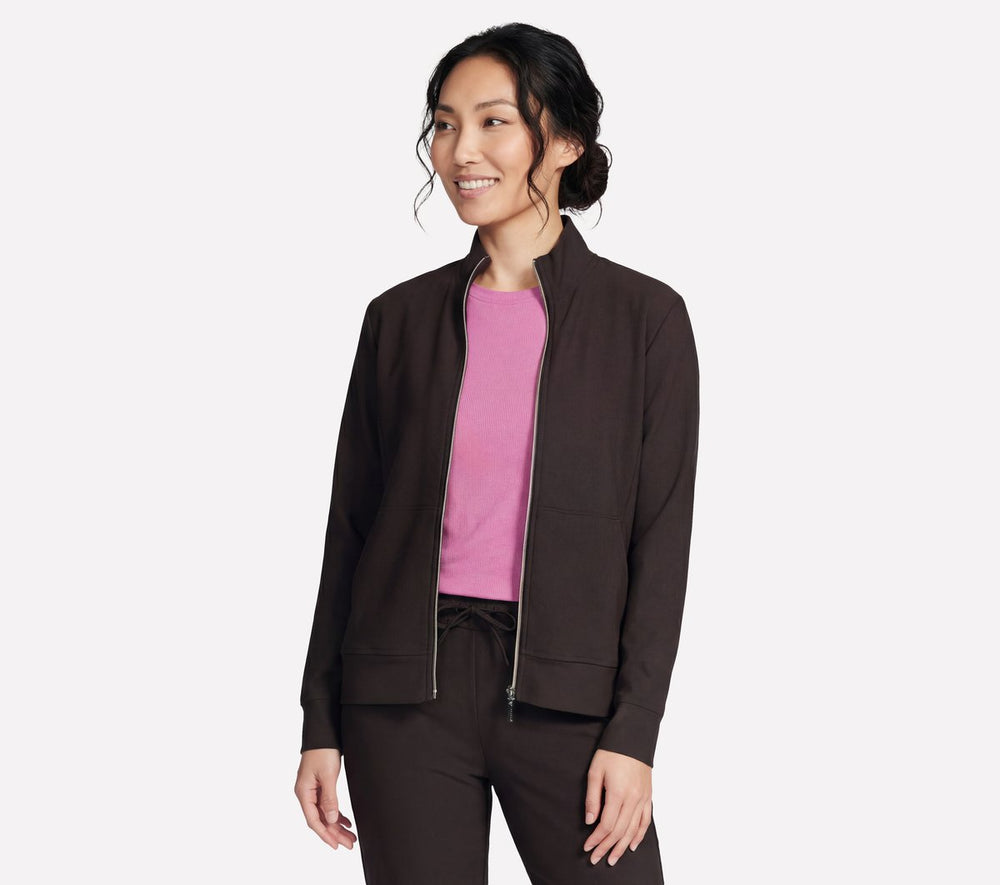 Skechers Skechers GO Luxe Rib Everyday Full Zip Jacket Women