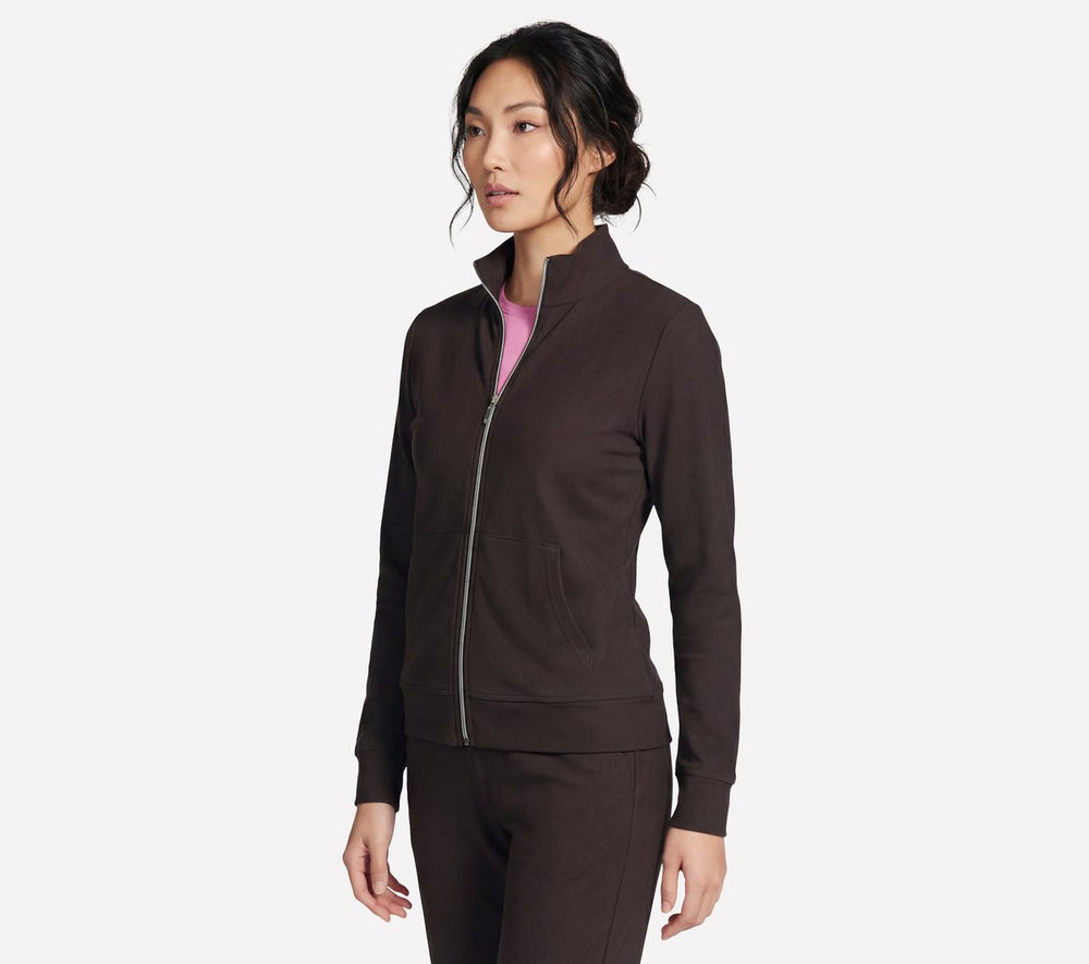 Skechers Skechers GO Luxe Rib Everyday Full Zip Jacket Women