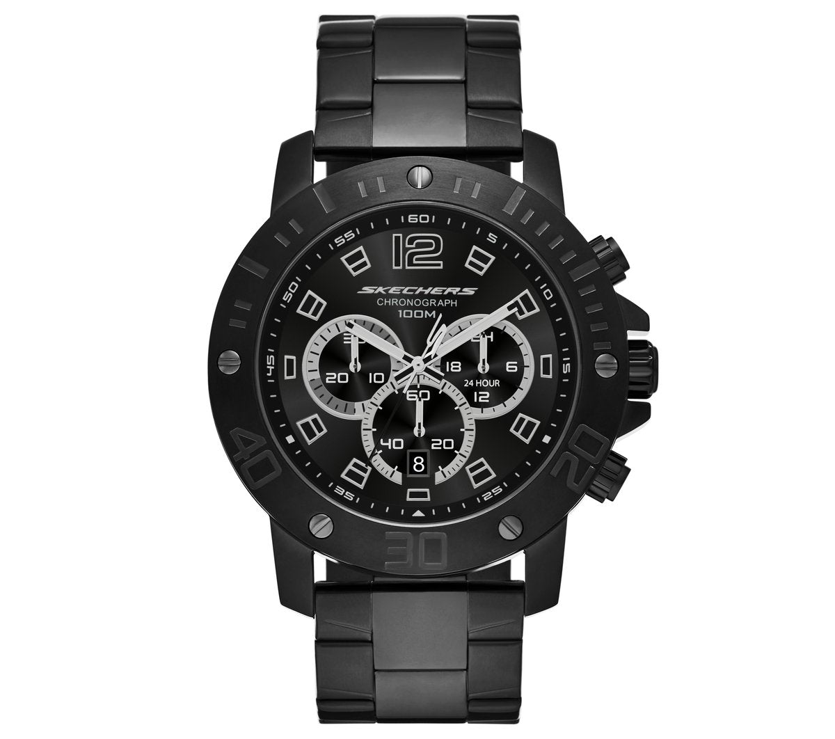 Skechers Skechers Stainless Steel Chronograph Watch Men