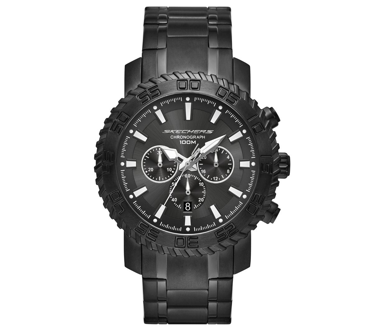 Skechers Skechers Stainless Steel Chronograph Watch Men