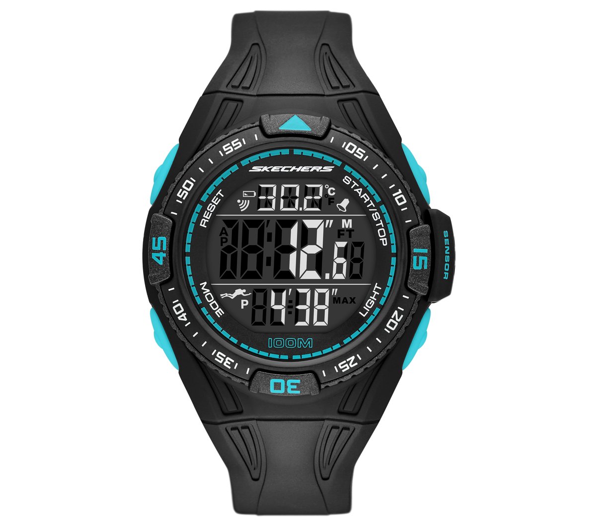 Skechers Skechers Digital Long Strap Watch Men
