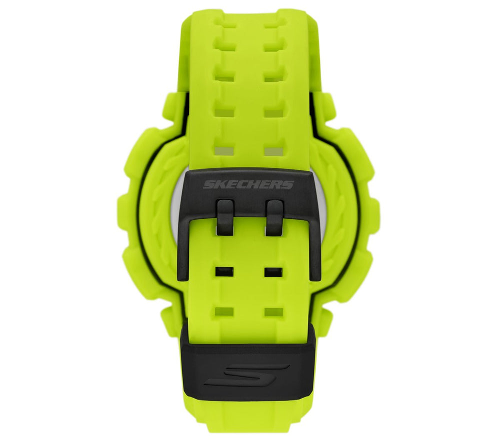 Skechers Skechers Digital Neon Green Watch Men