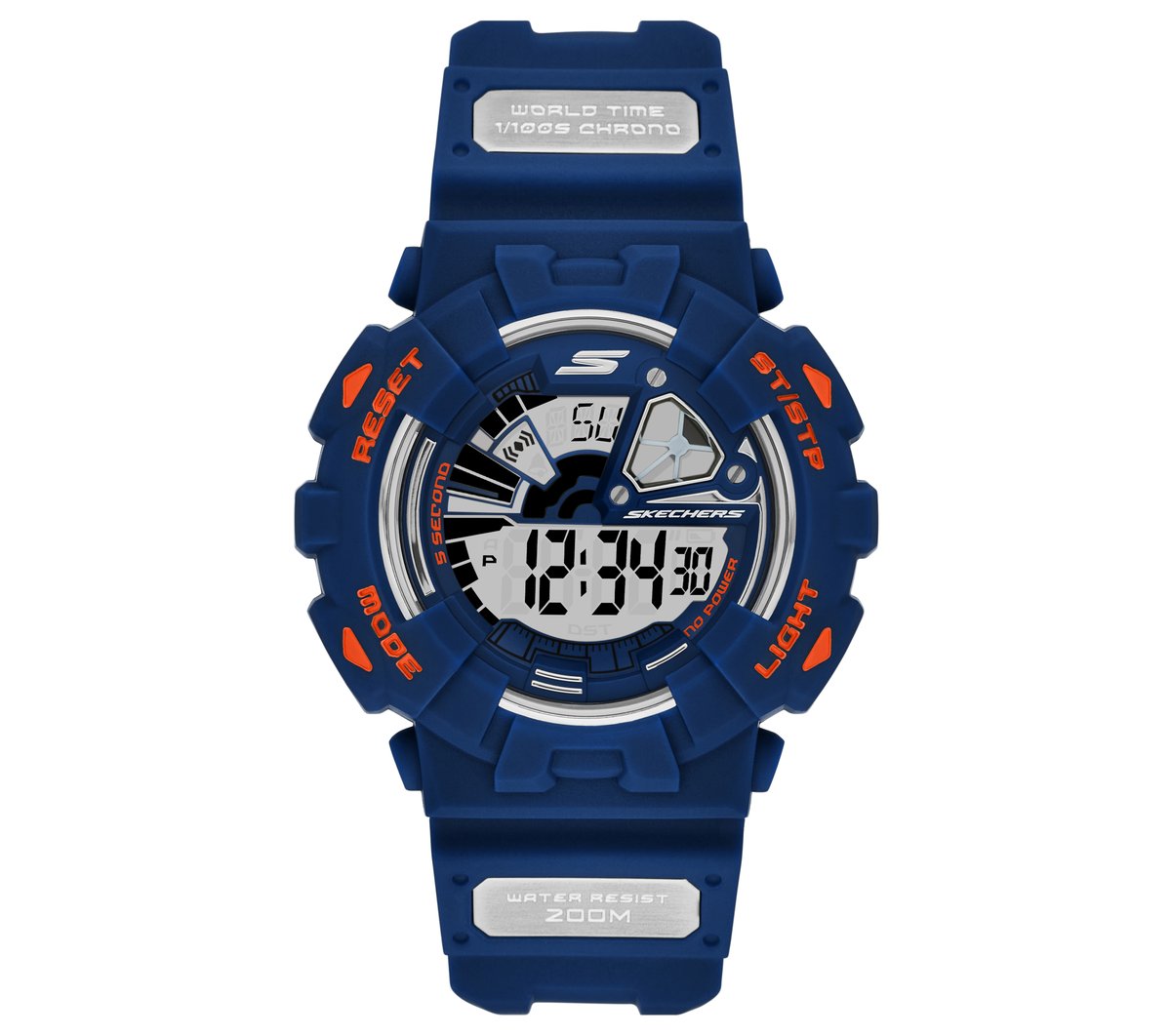 Skechers Skechers Digital Blue Watch Men