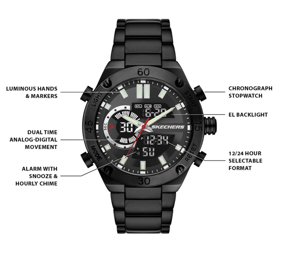 Skechers Skechers Analog Chrono Watch Men