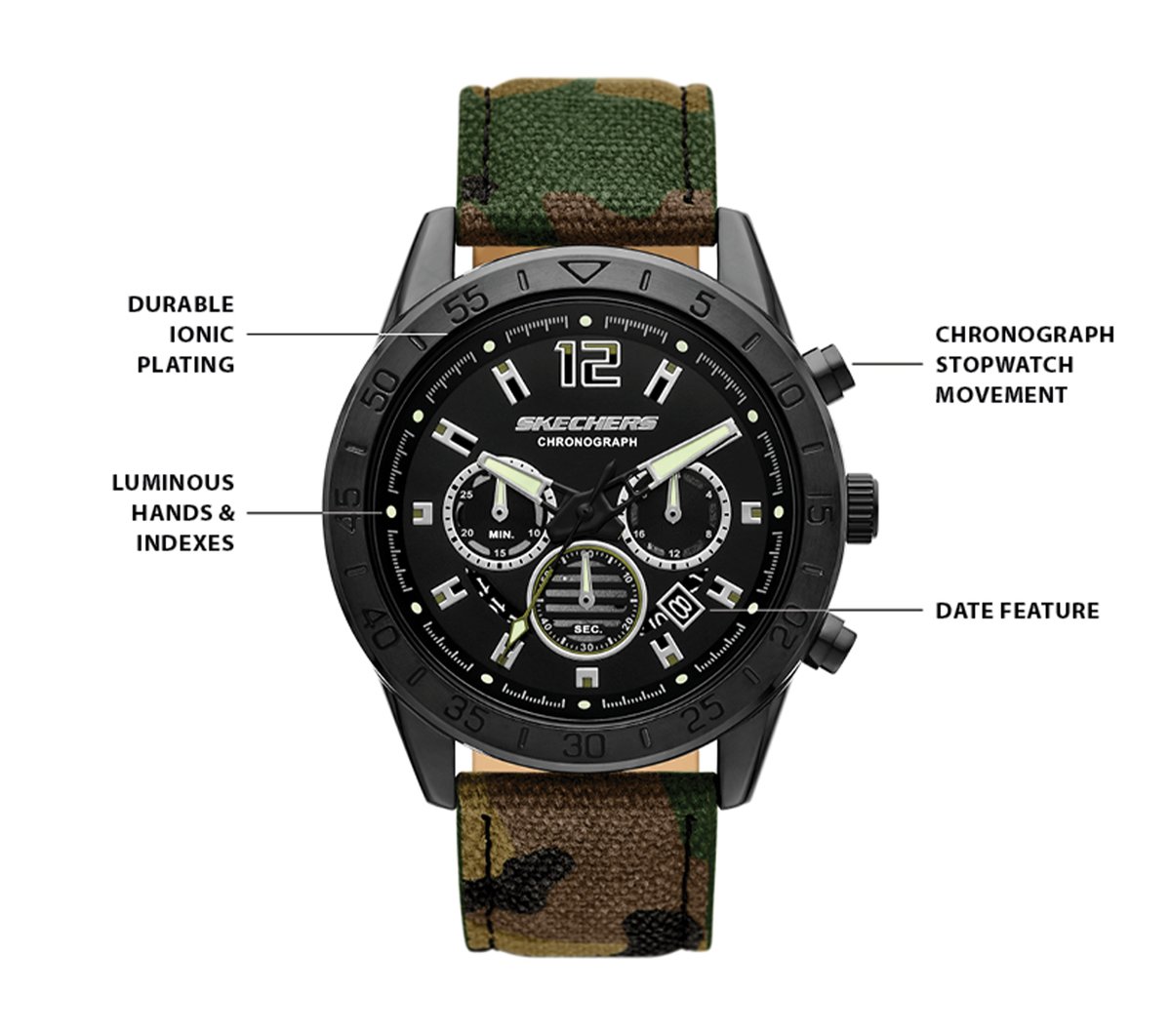 Skechers Skechers Kornblum Camo Watch Men