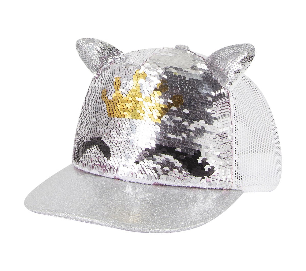 Skechers Skechers Caticorn Sequin Trucker Hat Kids