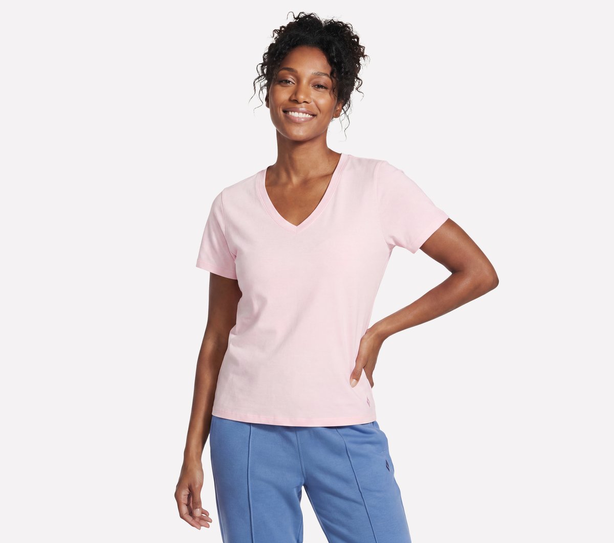 Skechers Skechers Pima V-Neck Tee Women