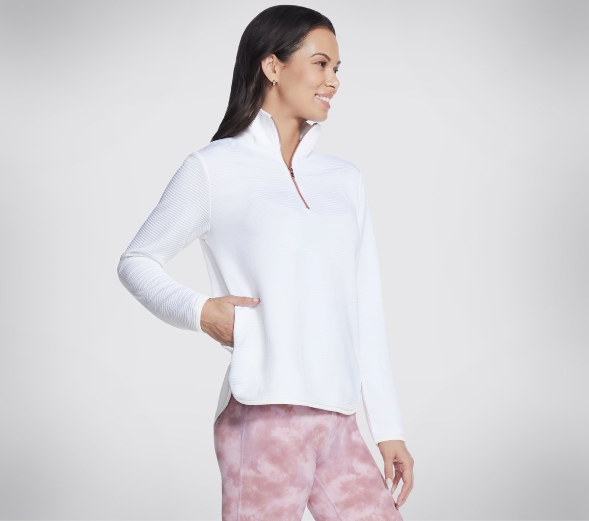 Skechers Skechers Soft Knit Ottoman 1/4 Zip Women