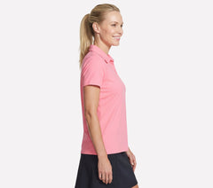 Skechers Skechers GO GOLF Short Sleeve Birdie Zip Front Polo Women