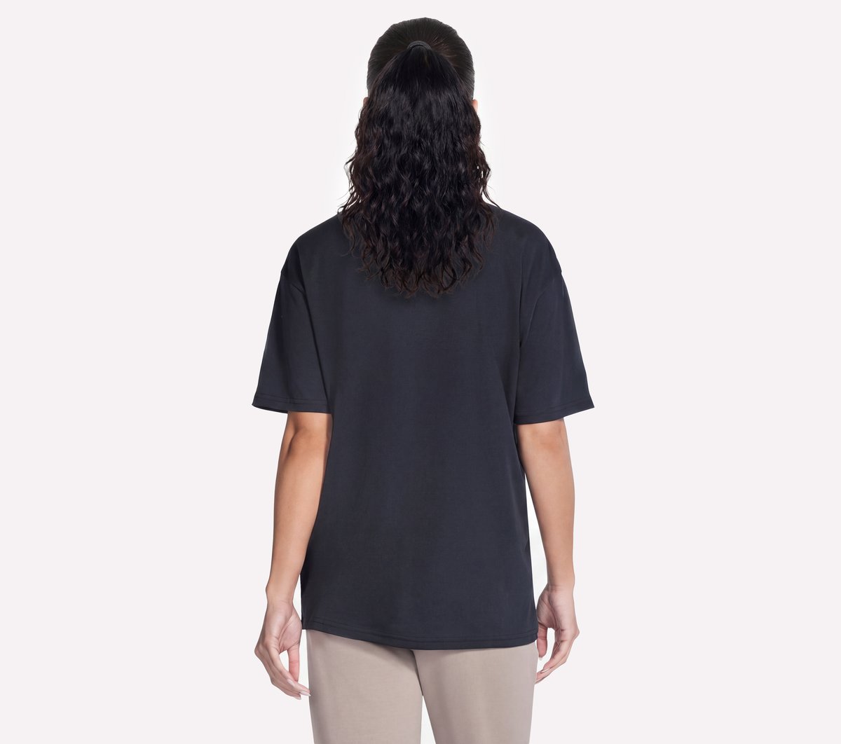 Skechers Skechers Script Diamond Studded Short Sleeve Tee Women