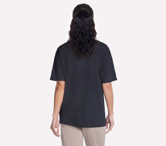 Skechers Skechers Script Diamond Studded Short Sleeve Tee Women