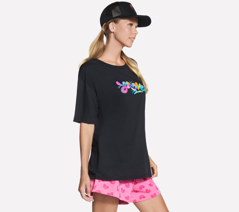 Skechers Skechers Jason Naylor: Love Short Sleeve Tee Women