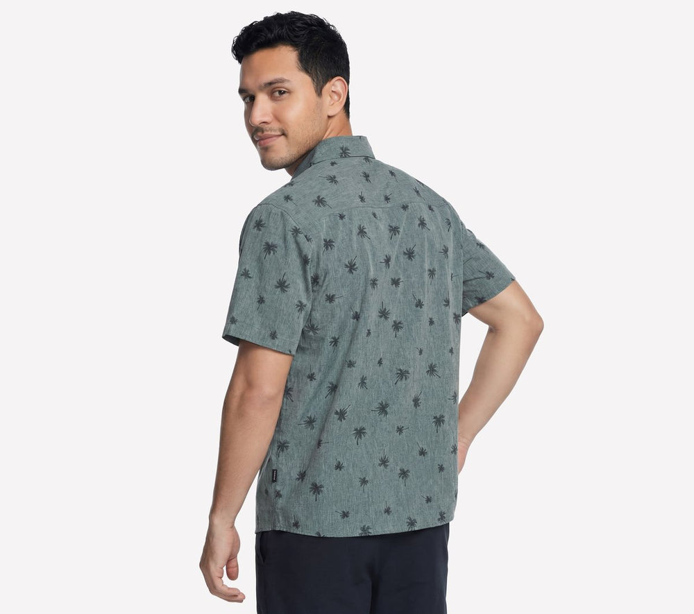 Skechers Skechers The GO WALK Air Printed Short Sleeve Shirt Men