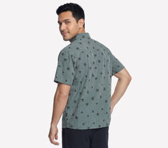 Skechers Skechers The GO WALK Air Printed Short Sleeve Shirt Men