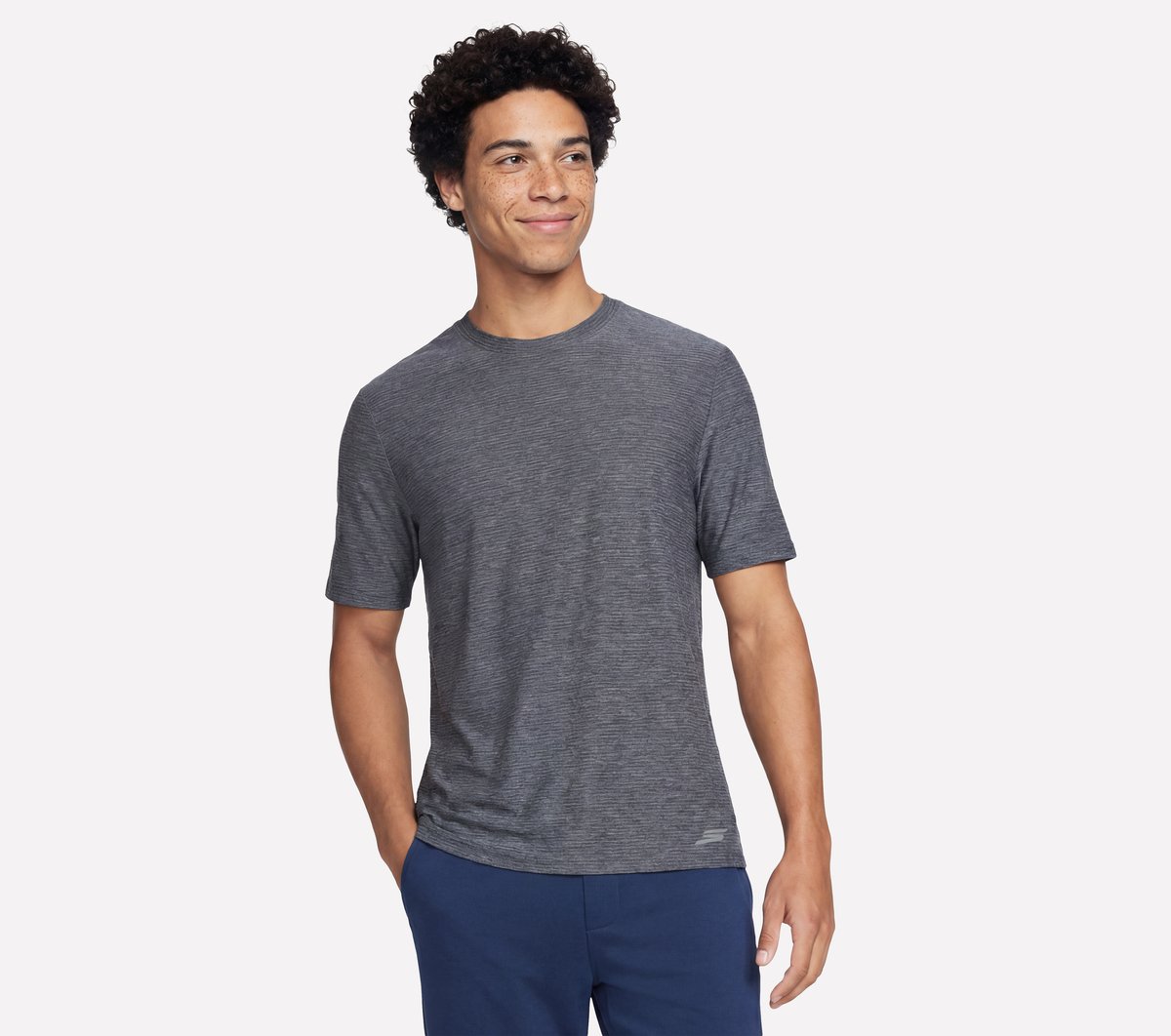 Skechers Skechers GO DRI All Day Stripe Tee Men