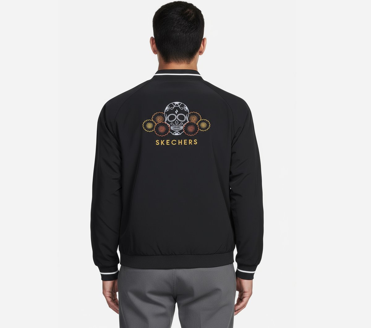 Skechers Skechers Dia de Muertos Bomber Jacket Men