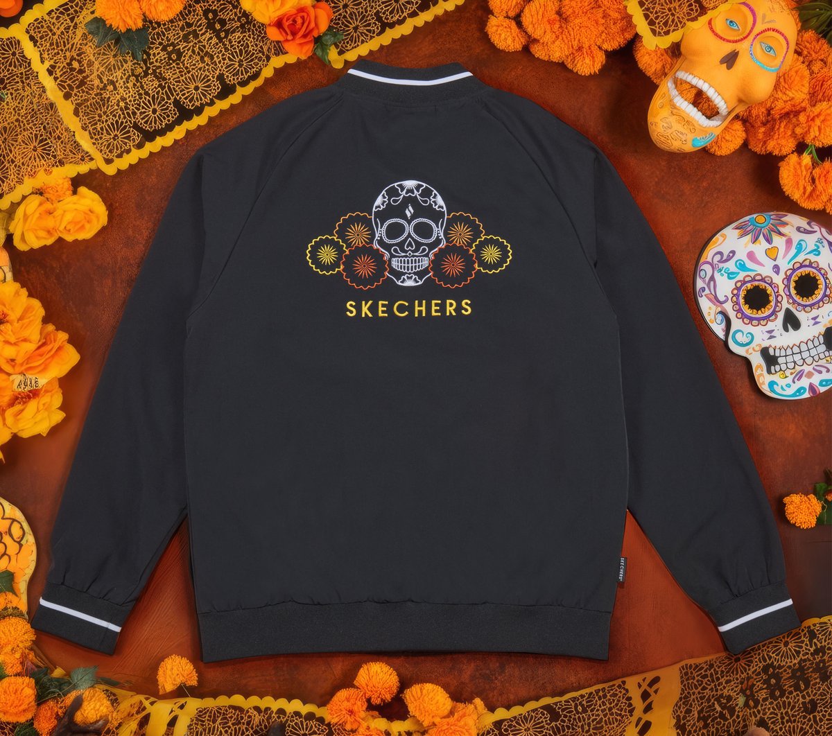 Skechers Skechers Dia de Muertos Bomber Jacket Men