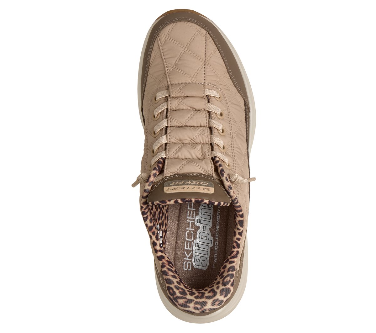 Skechers Skechers Slip-ins: Contour Foam - Cozy Fit Leopard Dream Women