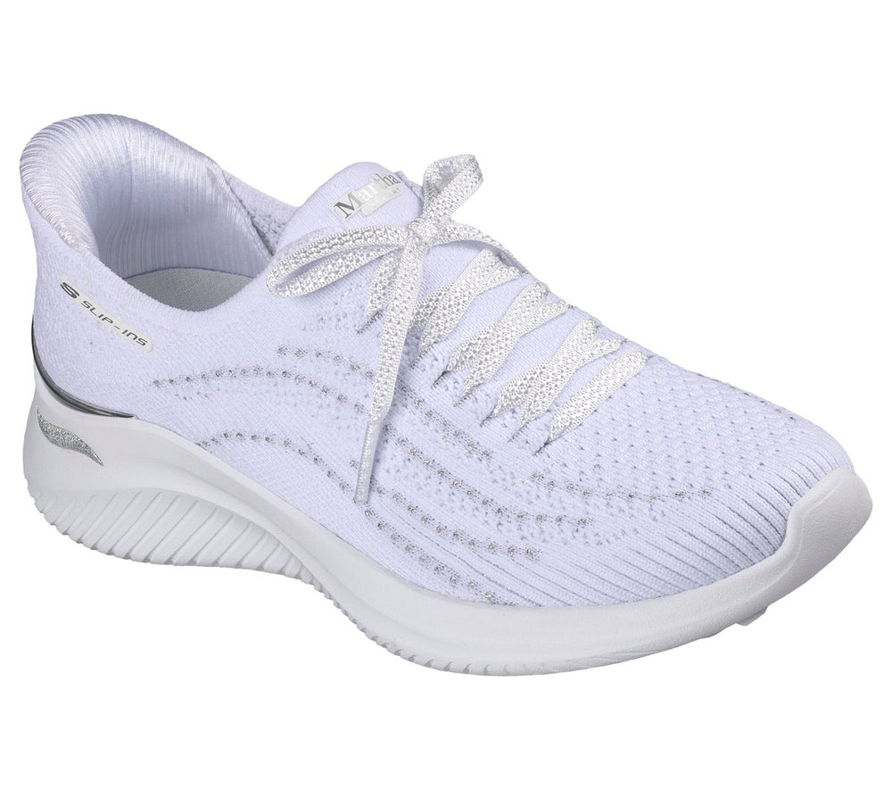 Skechers Skechers Slip-ins Martha Stewart: Arch Fit Ultra Flex 3.0 - Metallic Grace Women