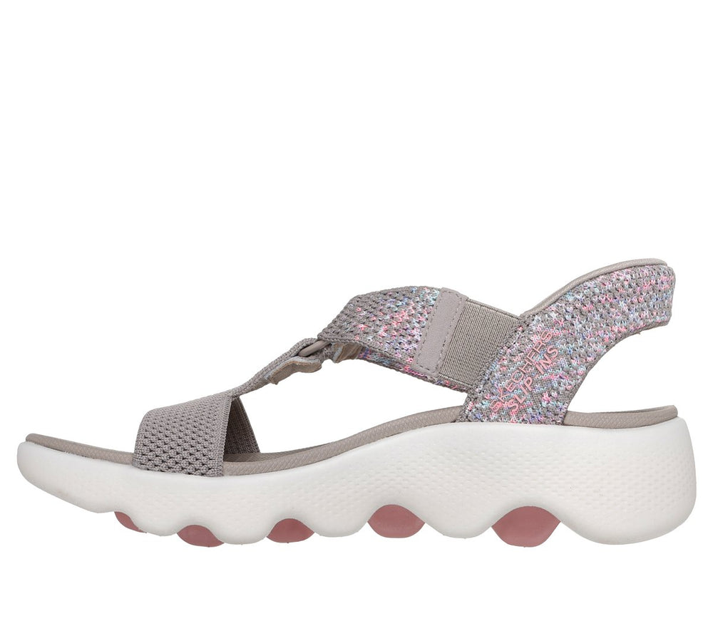 Skechers Skechers Slip-ins: GO WALK Massage Fit Sandal - Confetti Sky Women