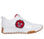 WHITE / RED