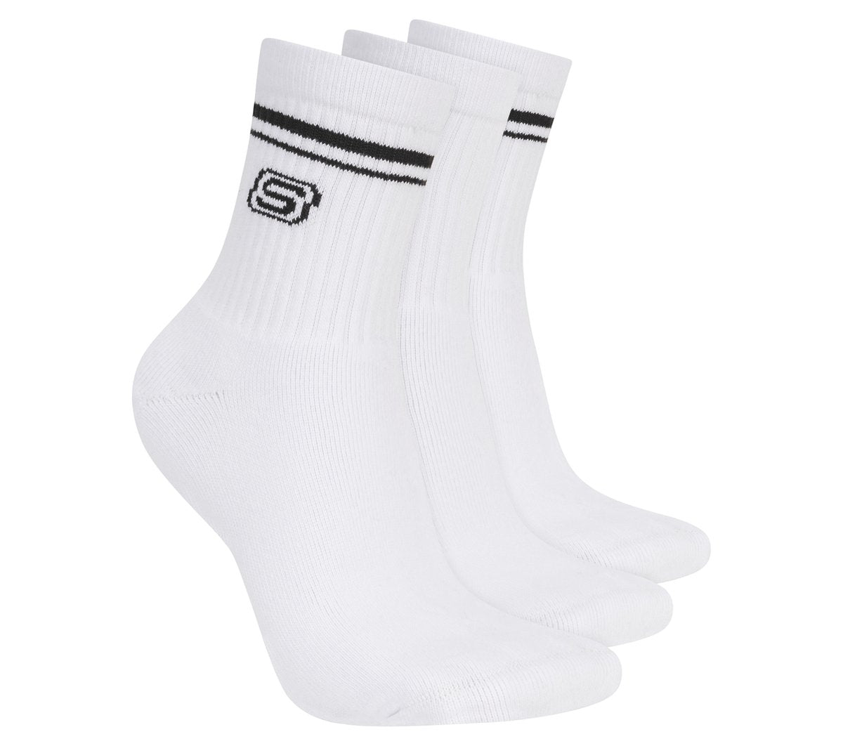 Skechers Skechers 3 Pack Women's Low Crew Varsity Socks Women