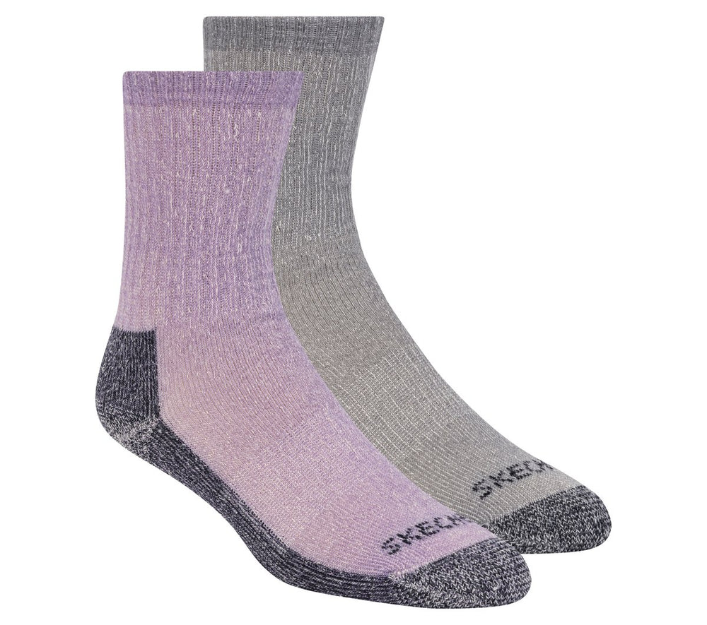 Skechers Skechers 2 Pack Women's Crew Wool Socks Women