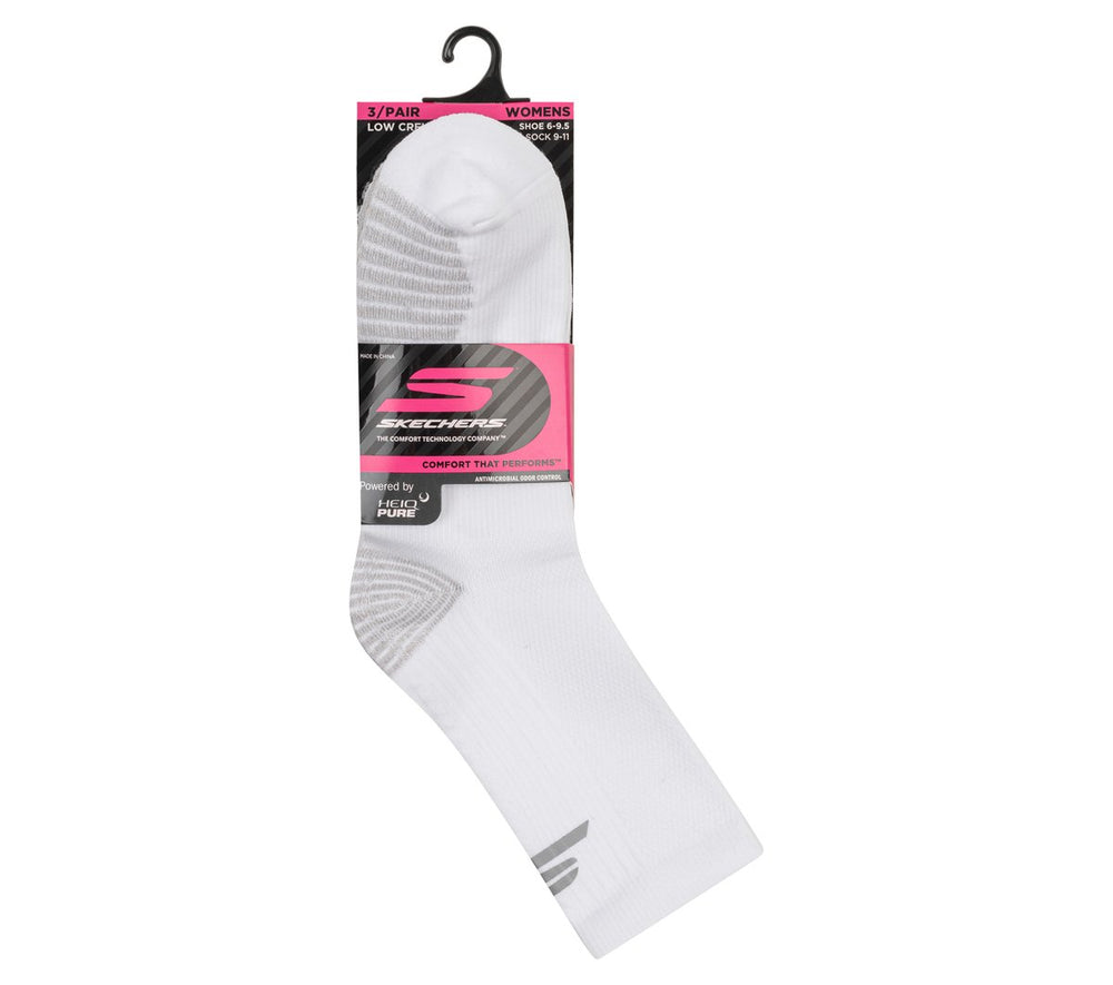 Skechers Skechers 3 Pack Women's Half Terry Low Crew Socks Women