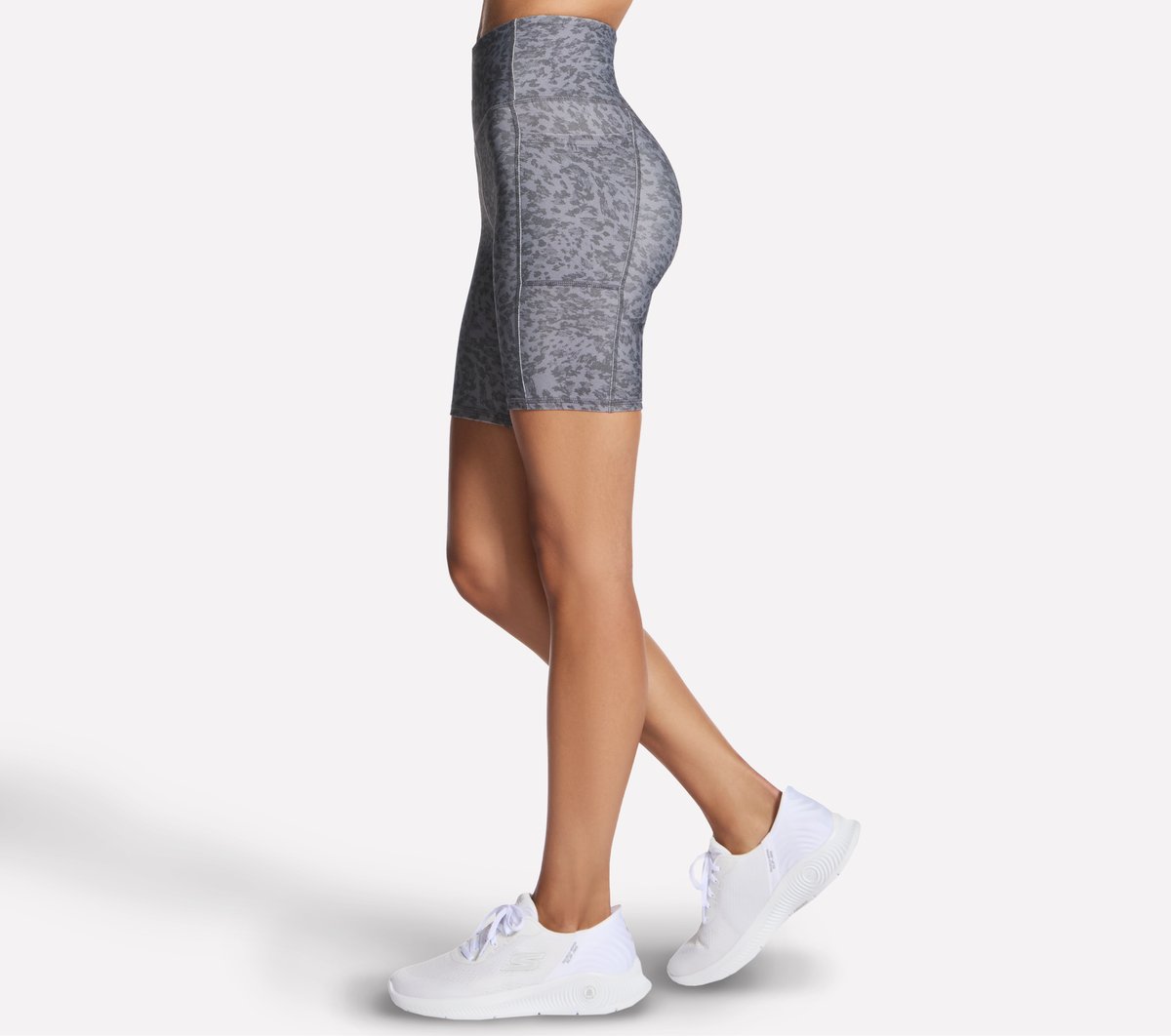 Skechers Skechers GO FLEX Printed High Waisted 8 Inch Bike Short Women