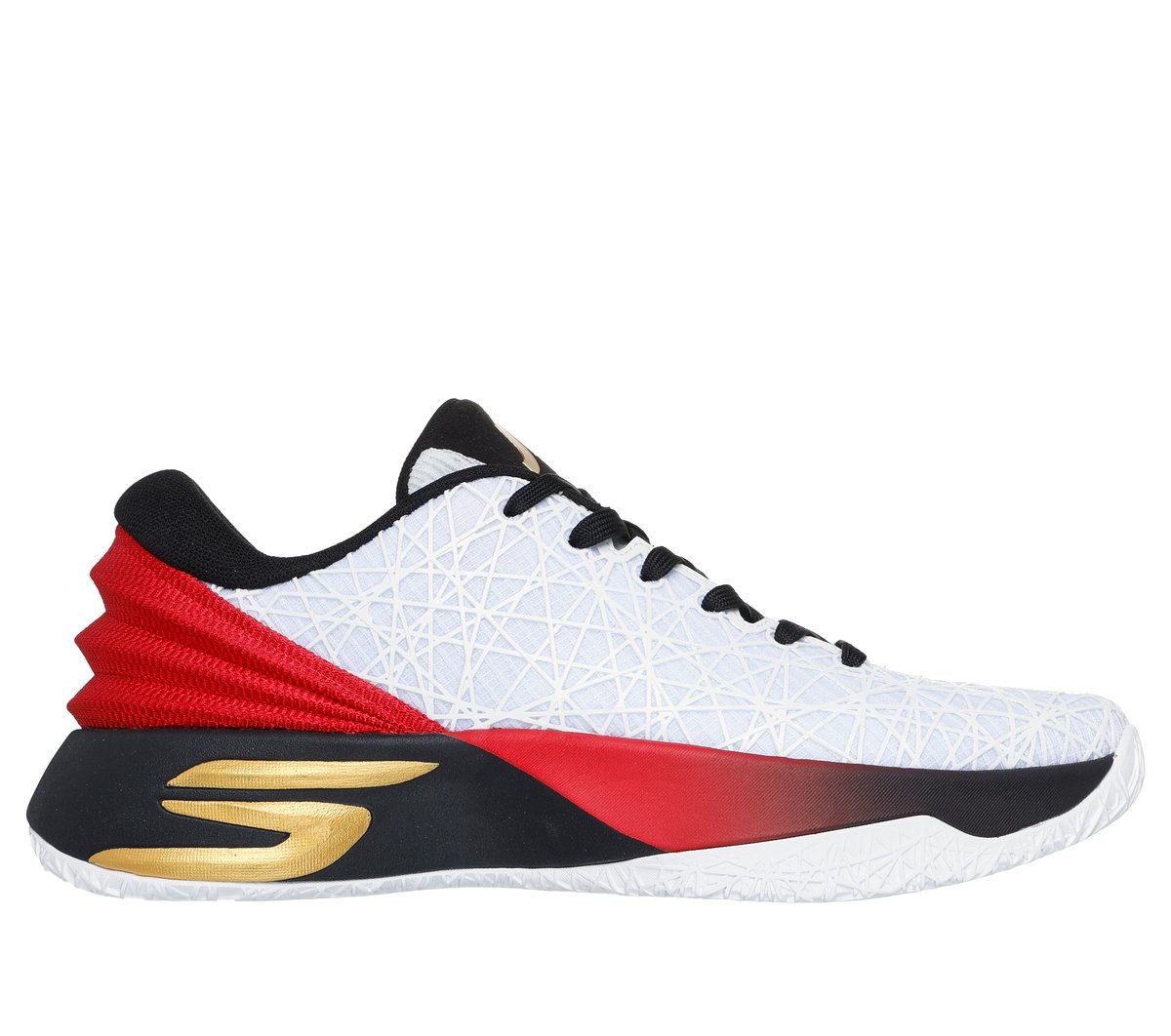 WHITE / BLACK / RED,M 6 / W 7.5,Medium