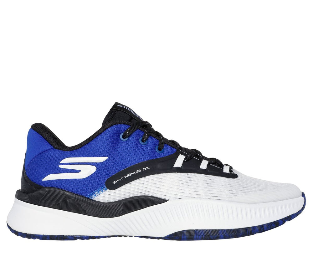 WHITE / BLUE,M 6 / W 7.5,Medium