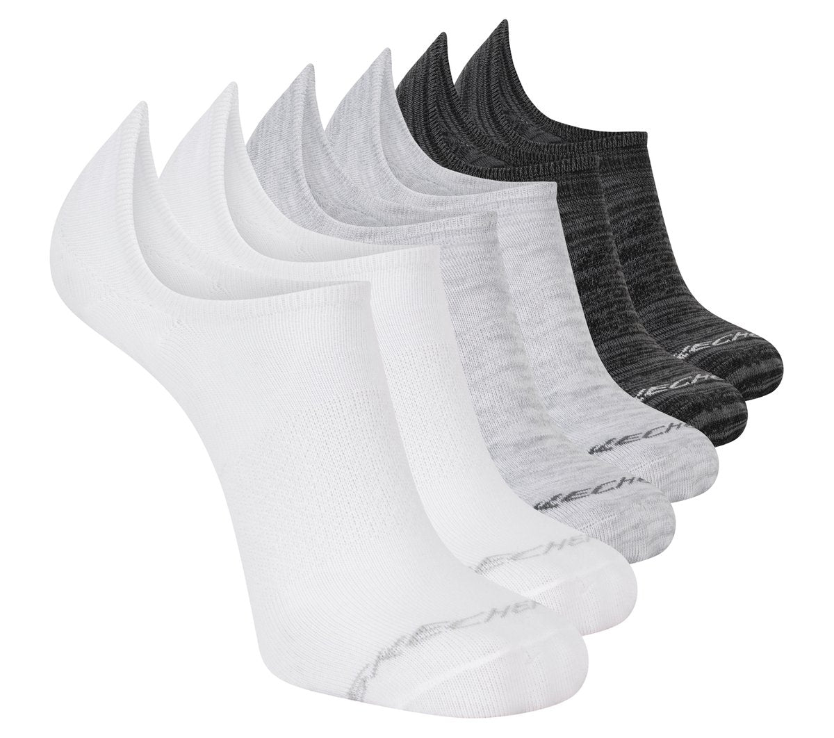 Skechers Skechers 6 Pack Men's Sneaker Liner Socks Men