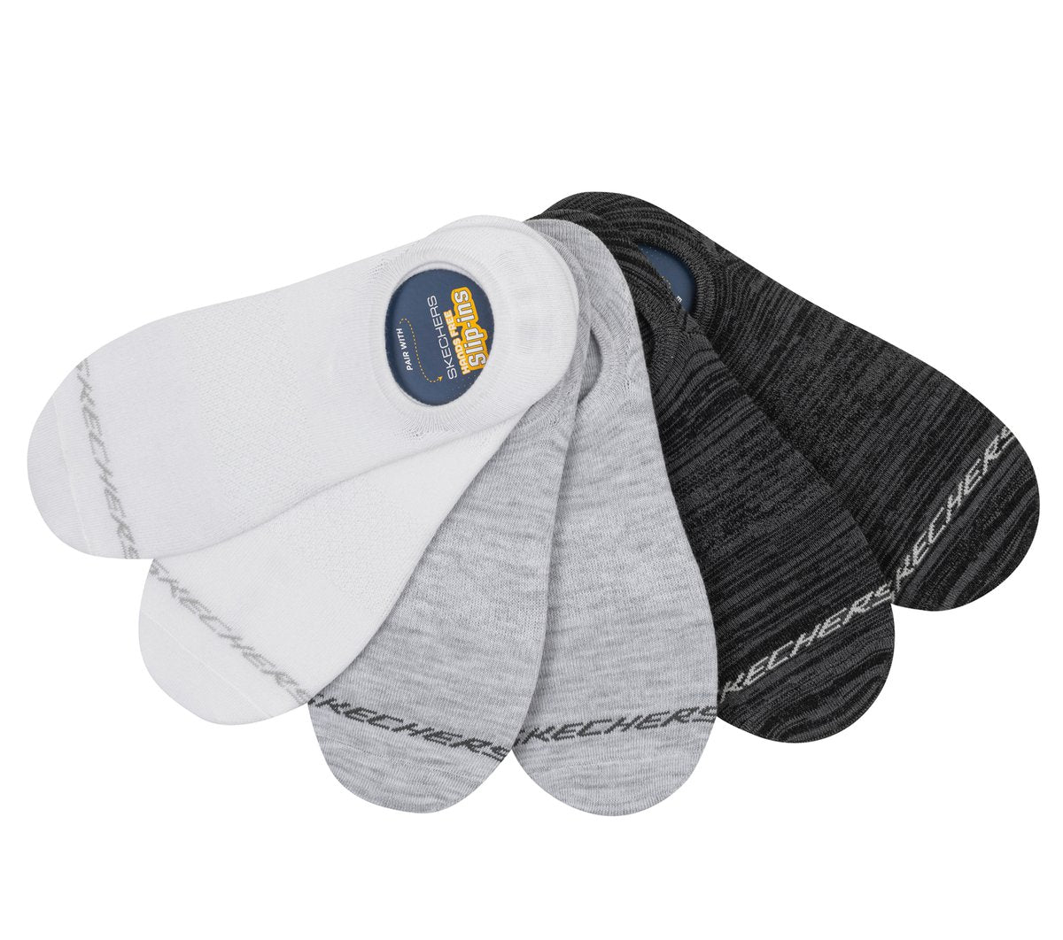 Skechers Skechers 6 Pack Men's Sneaker Liner Socks Men