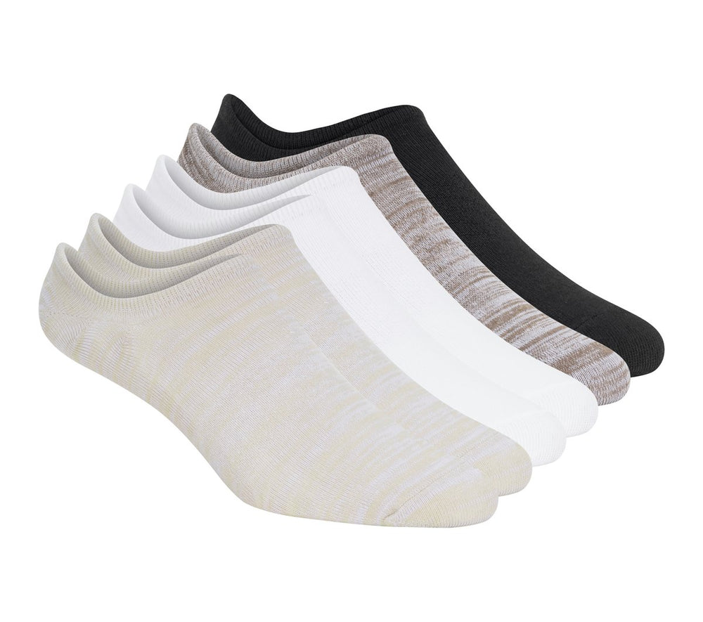 Skechers Skechers 6 Pack Men's Sneaker Liner Socks Men
