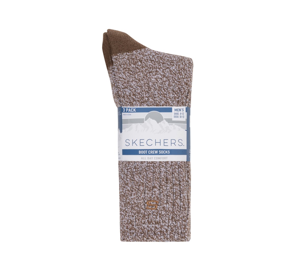 Skechers Skechers Super Soft Boot Crew Socks - 3 Pack Men