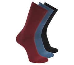 Skechers Skechers 3 Pack Men's Reflective Performance Half Terry Crew Socks Men