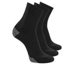 Skechers Skechers 3 Pack Men's Performance Running High Quarter Socks Men