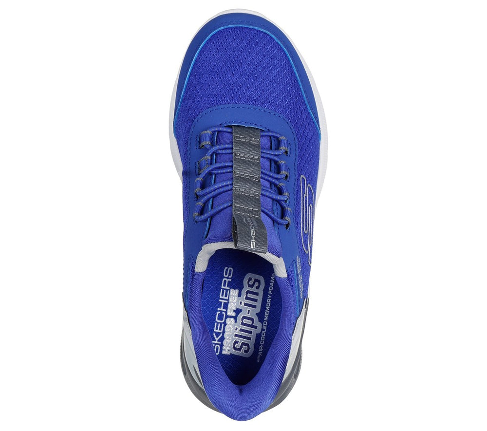 Skechers Skechers Slip-ins: Microspec Max - Brisk-Stripe Kids